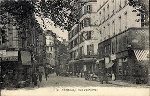 Ansichtskarte / Postkarte Paris XI., Rue Oberkampf