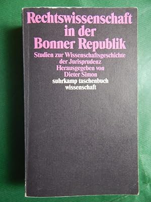 Rechtswissenschaft in der Bonner Republik