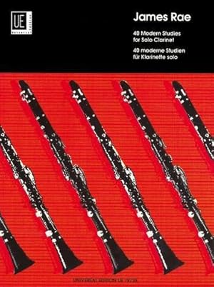 Image du vendeur pour 40 Modern Studies For Solo Clarinet: für Klarinette. mis en vente par WeBuyBooks