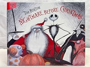 Imagen del vendedor de Nightmare before Christmas. Tim Burton. Nachdichtung von Dorothee Haentjes. deutsche Ausgabe a la venta por Antiquariat Bler