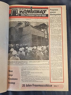 Unser Kombinat - Betriebszeitung des VEB Bergbau- und Hüttenkombinat "Albert Funk" - Organ der Ko...