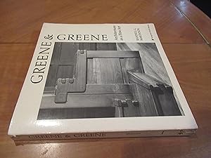 Seller image for Greene & / And Greene I: Architecture As A Fine Art for sale by Arroyo Seco Books, Pasadena, Member IOBA