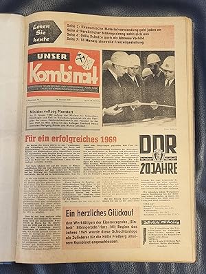 Unser Kombinat - Betriebszeitung des VEB Bergbau- und Hüttenkombinat "Albert Funk" - Organ der Ko...