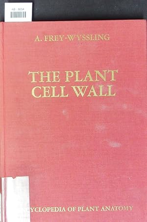 Bild des Verkufers fr The plant cell wall. zum Verkauf von Antiquariat Bookfarm