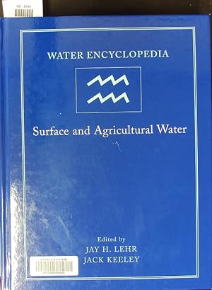 Seller image for Surface and agricultural water. for sale by Antiquariat Bookfarm
