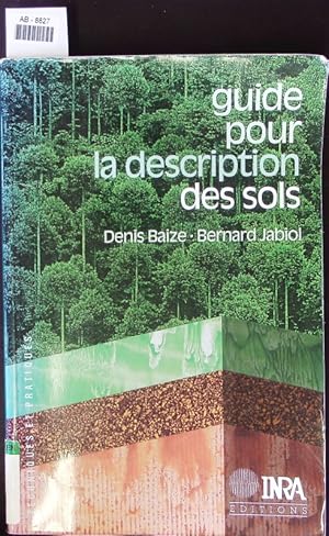 Seller image for Guide pour la description des sols. for sale by Antiquariat Bookfarm