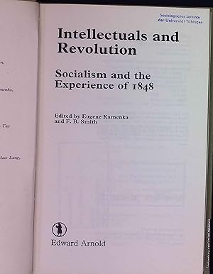 Imagen del vendedor de Intellectuals and Revolution: Socialism and the Experience of 1848. a la venta por books4less (Versandantiquariat Petra Gros GmbH & Co. KG)