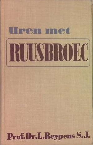 Image du vendeur pour Ruusbroec mis en vente par books4less (Versandantiquariat Petra Gros GmbH & Co. KG)