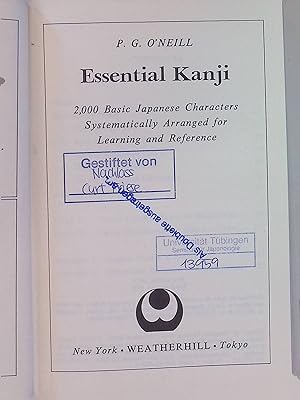 Immagine del venditore per Essential Kanji venduto da books4less (Versandantiquariat Petra Gros GmbH & Co. KG)