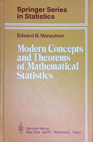 Seller image for Modern Concepts and Theorems of Mathematical Statistics Springer Series in Statistics. for sale by books4less (Versandantiquariat Petra Gros GmbH & Co. KG)