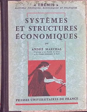 Imagen del vendedor de Systmes et Structures conomiques a la venta por books4less (Versandantiquariat Petra Gros GmbH & Co. KG)