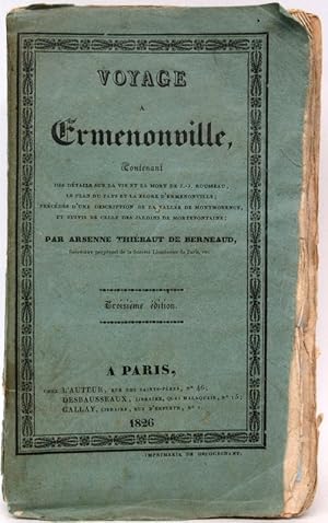 Voyage à Ermenonville contenant des anecdotes inédites sur J.-J. Rousseau