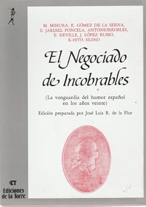 Seller image for El negociado de incobrables for sale by Librera Cajn Desastre