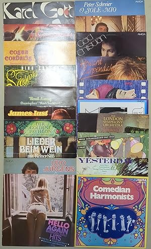 20 verschiedene AMIGA Schallplatten 12" LP Karel Gott, El Condor Pasa, Costa Cordals, Bing Cosby,...