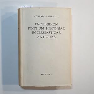 Enchiridion fontium historiae ecclesiasticae antiquae