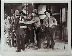 Bild des Verkufers fr Under Western Stars 8 x 10 Still 1938 Smiley Burnette! zum Verkauf von AcornBooksNH