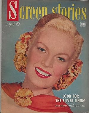 Screen Stories Magazine August 1949 June Haver, Judy Garland!