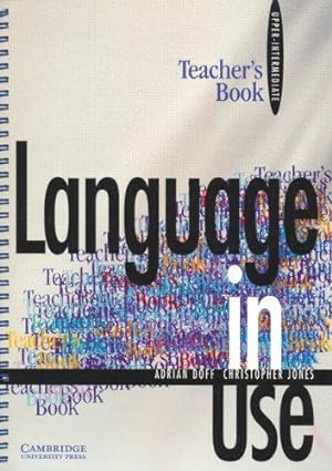 Bild des Verkufers fr Language in Use Upper-intermediate Teacher's book zum Verkauf von WeBuyBooks