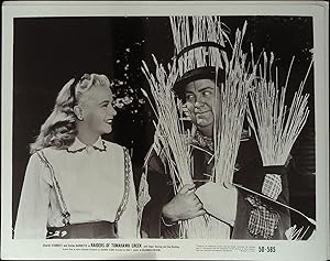 Imagen del vendedor de Raiders of Tomahawk Creek 8 x 10 Still 1950 Smiley Burnette and Kay Buckley! a la venta por AcornBooksNH