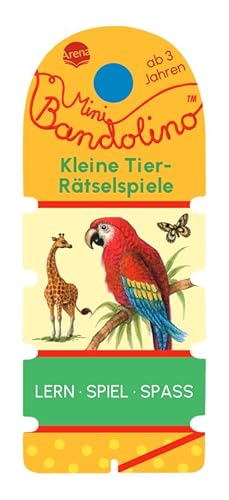 Seller image for Mini Bandolino. Kleine Tier-Rtselspiele : Lernspiel mit Lsungskontrolle fr Kinder ab 3 Jahren for sale by Smartbuy