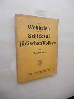 Seller image for Der Weltkrieg und das Schicksal des jdischen Volkes. for sale by Klaus Ennsthaler - Mister Book