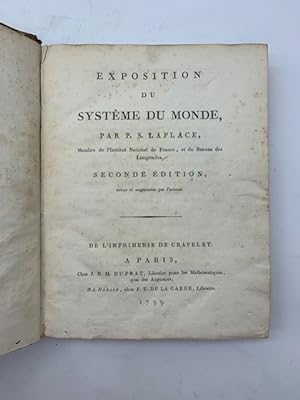 Exposition du systeme du monde. Seconde edition