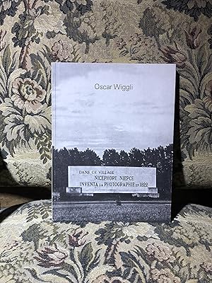 Seller image for Oscar Wiggli - Photographie for sale by Homeless Books