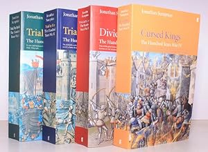 Seller image for The Hundred Years War. Trial by Battle [with] Trial by Fire [with] Divided Houses [with] Cursed Kings. [Paperback edition.] THE HUNDRED YEARS WAR TETRALOGY COMPLETE IN PAPERBACK for sale by Island Books