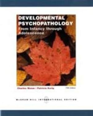 Seller image for Developmental Psychopathology for sale by WeBuyBooks