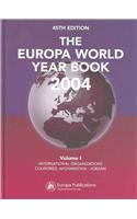Seller image for EUROPA WORLD YEAR BOOK 2004 VO for sale by WeBuyBooks