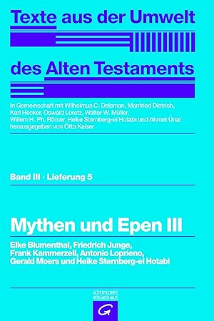 Imagen del vendedor de Weisheitstexte, Mythen und Epen III a la venta por moluna
