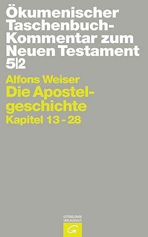 Seller image for kumenischer TB-Kommentar zum NT V/2. Apostelgeschichte 13-28 for sale by moluna