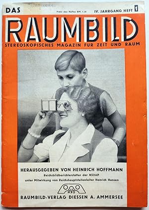 Konvolut 26 Hefte Raumbild. I: Das Raumbild 1935 - 1937: Jahrgang 1: Hefte 1 u. 3 (Raumbilder kom...