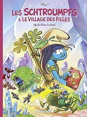 Seller image for Les Schtroumpfs et le village des filles - Tome 5 - Le bton de Saule for sale by Librairie de l'Avenue - Henri  Veyrier