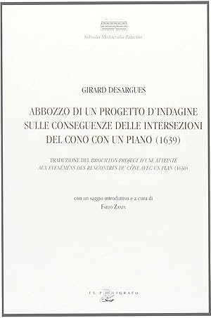 Abbozzo di un progetto d'indagine sulle conseguenze delle intersezioni del cono con un piano (1639)