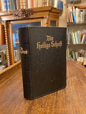 Imagen del vendedor de Die Bibel, oder die ganze Heilige Schrift des Alten und Neuen Testaments nach der deutschen bersetzung D. Martin Luthers : TASCHEN-AUSGABE. Neu durchgesehen nach dem vom Deutschen Evangelischen Kirchenausschu genehmigten Text. a la venta por Antiquariat an der Stiftskirche