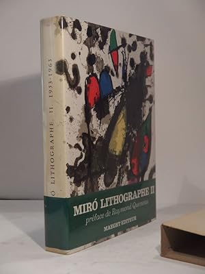 Imagen del vendedor de Joan Miro Lithographe II 1953-1963. Prface de Raymond Queneau. a la venta por L'Ancienne Librairie