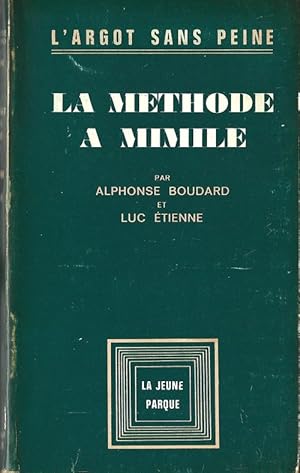 Seller image for La Mthode  Mimile. for sale by Librairie Victor Sevilla