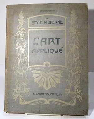 Seller image for Le Style moderne. L'Art appliqu. Deuxime anne for sale by L'Ancienne Librairie