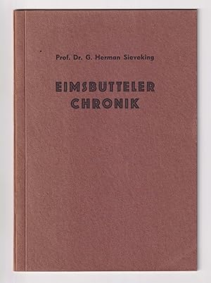 Seller image for Eimsbtteler Chronik. [Als Manuskript gedruckt]. for sale by Antiquariat Atlas, Einzelunternehmen