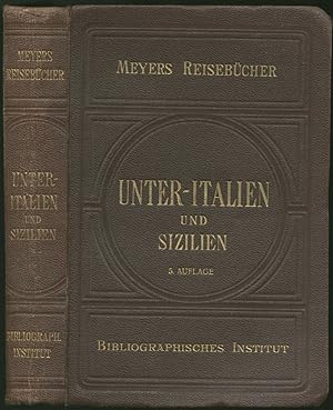 Seller image for Unteritalien und Sizilien. In neuer Bearbeitung. 5. Auflage. for sale by Schsisches Auktionshaus & Antiquariat