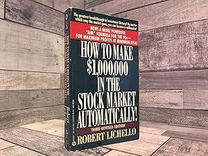 Immagine del venditore per How to Make 1,000,000 Dollars in the Stock Market Automatically venduto da Archives Books inc.