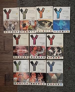 Y The Last Man Volumes 1-10 COMPLETE SET Graphic Novels