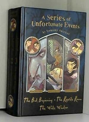 Seller image for A Series of Unfortunate Events (The Bad Beginning, The Reptile Room, The Wide Window - WH Smith Edition) for sale by WeBuyBooks