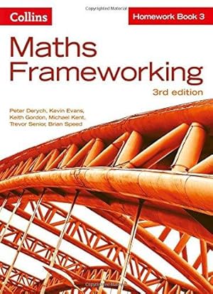 Seller image for KS3 Maths Homework Book 3 (Maths Frameworking) for sale by WeBuyBooks 2