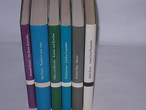 Konvolut Bibliothek Suhrkamp. 6 Bände.