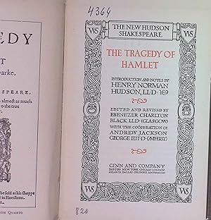 Imagen del vendedor de The Tragedy of Hamlet The New Hudson Shakespeare a la venta por books4less (Versandantiquariat Petra Gros GmbH & Co. KG)