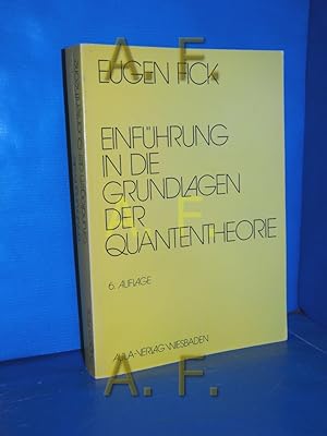 Seller image for Einfhrung in die Grundlagen der Quantentheorie for sale by Antiquarische Fundgrube e.U.