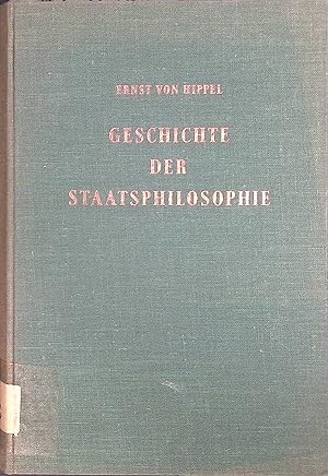 Image du vendeur pour geschichte der Staatsphilosophie in Hauptkapiteln. Bd. 1. mis en vente par books4less (Versandantiquariat Petra Gros GmbH & Co. KG)