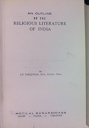 Seller image for An Outline of the Religious Literature of India for sale by books4less (Versandantiquariat Petra Gros GmbH & Co. KG)